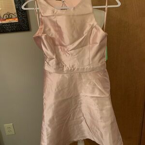 Elegant Pink Sleeveless Special Occasion Dress